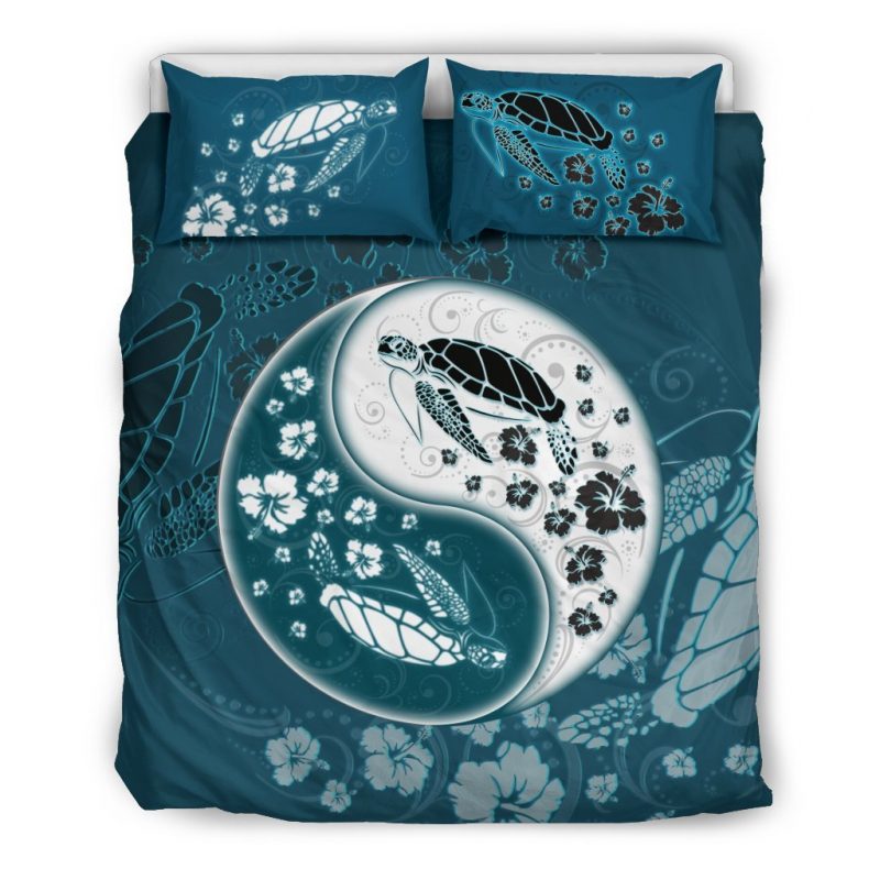 Turtle YinYang Style Duver Duvet Cover and Pillowcase Set Bedding Set Turtle YinYang Style Duver Duvet Cover and Pillowcase Set Bedding Set