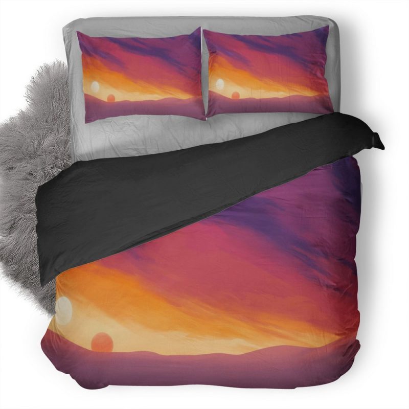 Two Suns 6E Duvet Cover and Pillowcase Set Bedding Set Two Suns 6E Duvet Cover and Pillowcase Set Bedding Set