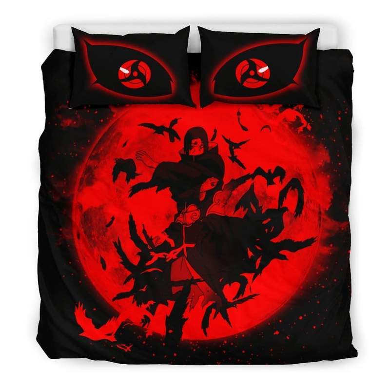 Uchiha Itachi Duvet Cover and Pillowcase Set Bedding Set Uchiha Itachi Duvet Cover and Pillowcase Set Bedding Set