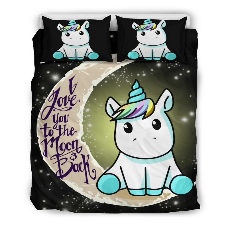Unicorn Duvet Cover and Pillowcase Set Bedding Set Unicorn Duvet Cover and Pillowcase Set Bedding Set