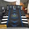 Us Coast Guard Proudly Served Bedding Set