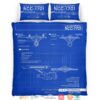 Uss Enterprise Ncc-1701 Bedding Set
