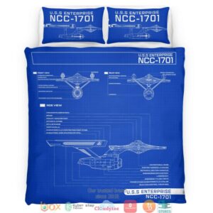 Uss Enterprise Ncc-1701 Bedding Set