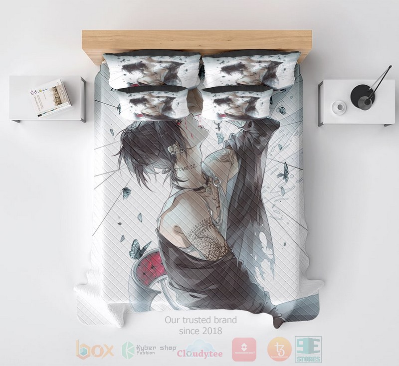 Uta Butterfly Effect Dream Space Soft Blend Tokyo Ghoul Bedding Set Uta Butterfly Effect Dream Space Soft Blend Tokyo Ghoul Bedding Set