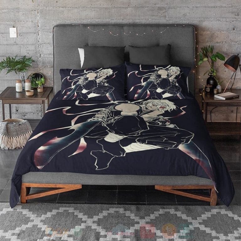 Uzi-Tengen-Ninja-Dark-Brushed-Demon-Slayer-Kimetsu-No-Yaiba-Bedding-Set-2