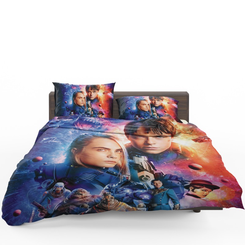 Valerian And The City Of A Thousand Planets Bedding Set Valerian And The City Of A Thousand Planets Bedding Set