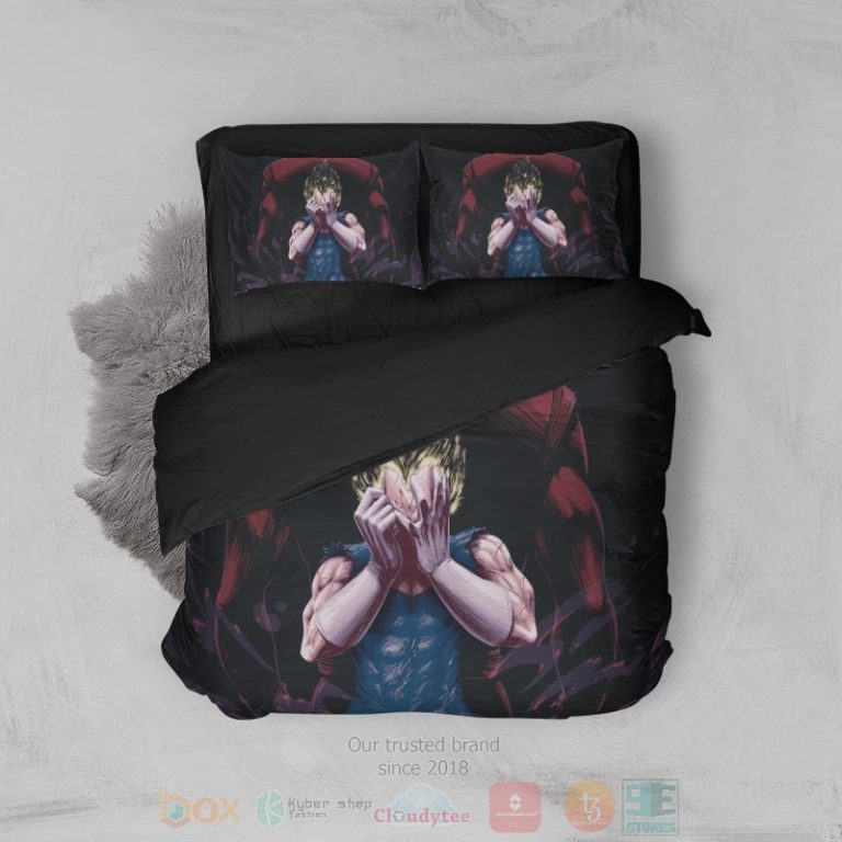 Vegeta-Dark-Super-Saiyan-Microfiber-Dbz-Bedding-Set-1