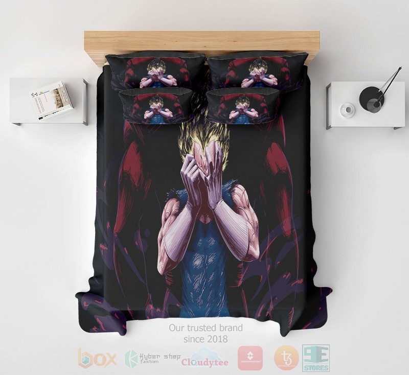 Vegeta-Dark-Super-Saiyan-Microfiber-Dbz-Bedding-Set-2