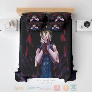 Vegeta Dark Super Saiyan Microfiber Dbz Bedding Set