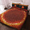 Vegvisir Valknut Red Quilt Bedding Set