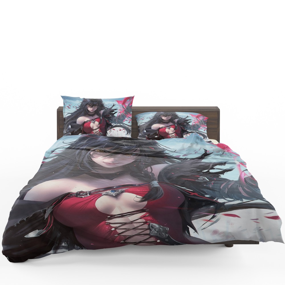 Velvet Crowe Hot Anime Girl Bedding Set Velvet Crowe Hot Anime Girl Bedding Set