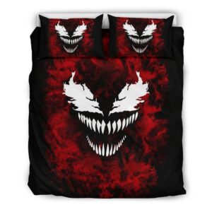 Venom Horror Duvet Cover and Pillowcase Set Bedding Set