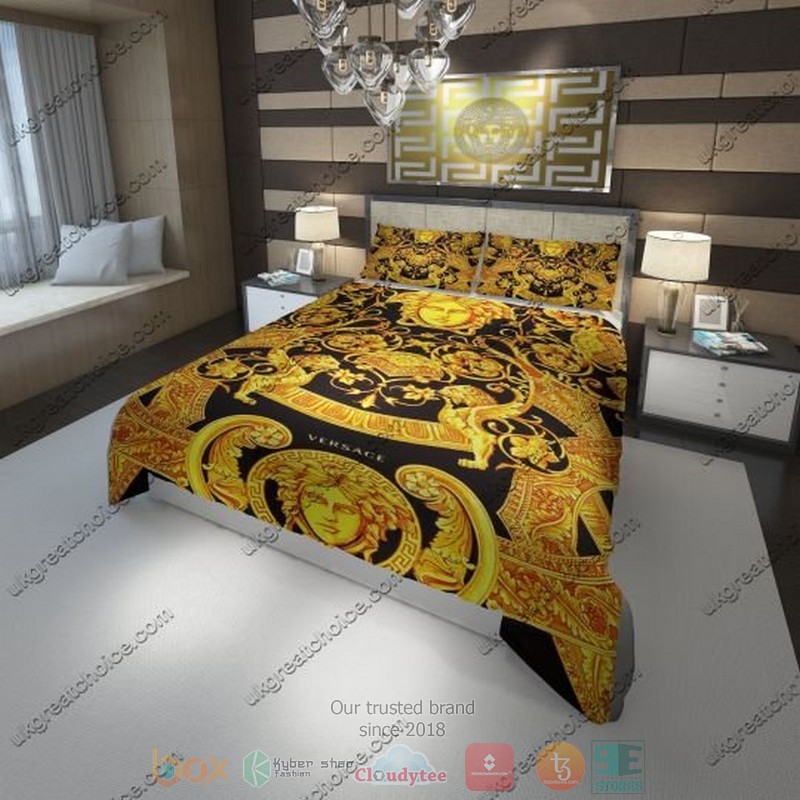 Versace Barocco Golden Bedding Set Versace Barocco Golden Bedding Set