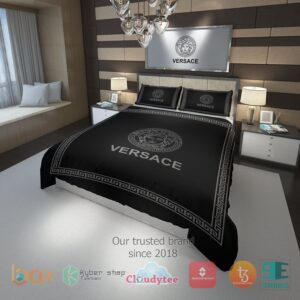 Versace Black Bedding Set