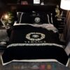 Versace Black Quilt Bedding Set