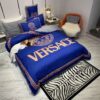 Versace Brand Blue Bedding Set