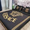Versace Drak Grey Inspired Bedding Set