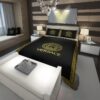 Versace Full Black Luxury Brand Bedding Set