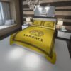 Versace Full Yellow-Black Luxury Brand Bedding Set