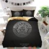 Versace High End Brand Logo Black Bedding Set
