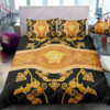 Versace Home Golden Version Full Print Duvet Cover Bedding Set