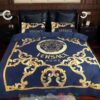 Versace Home Luxury Brand Navy Bedding Set