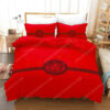 Versace Home Red Version Full Print Duvet Cover Bedding Set