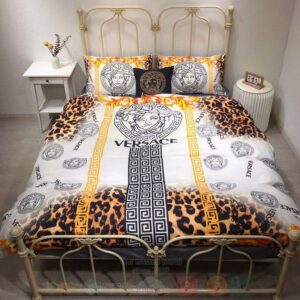 Versace Leopard Skin Inspired Bedding Set