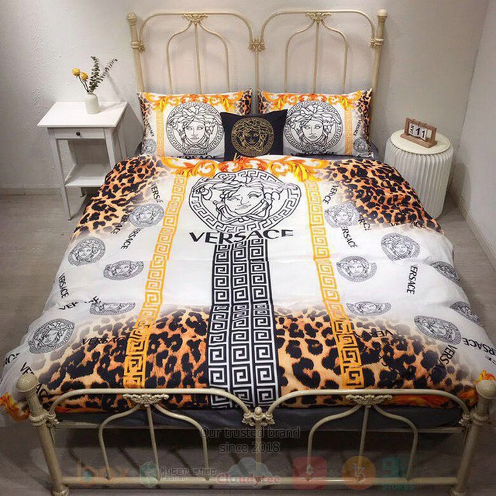 Versace Leopard Skin Inspired Bedding Set Versace Leopard Skin Inspired Bedding Set