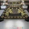 Versace Medusa Luxury Brand Black Bedding Set