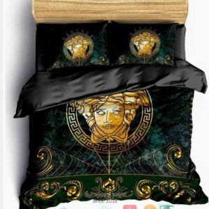 Versace Spider Net Quilt Bedding Set