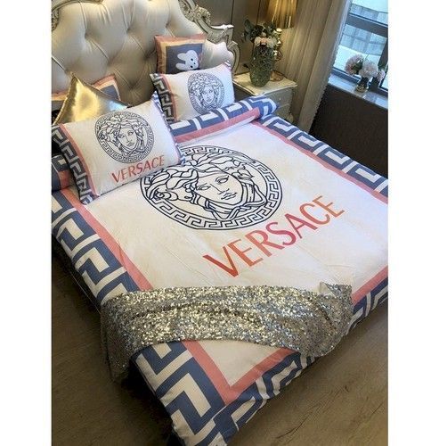 Versace White Bedding Set Versace White Bedding Set