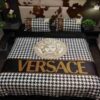 Versace White Brown Bedding Set