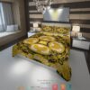 Versace White Gold Quilt Bedding Set