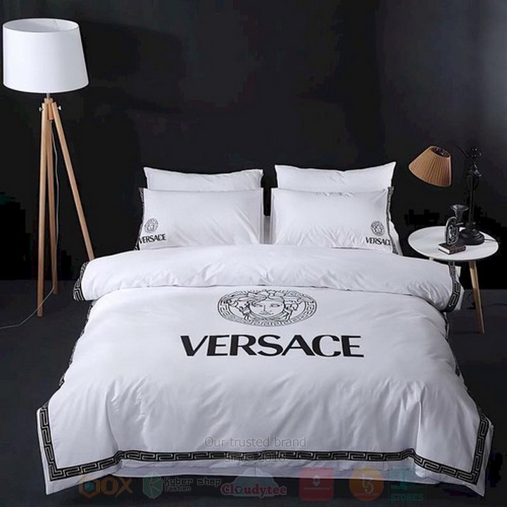 Versace White Inspired Bedding Set Versace White Inspired Bedding Set