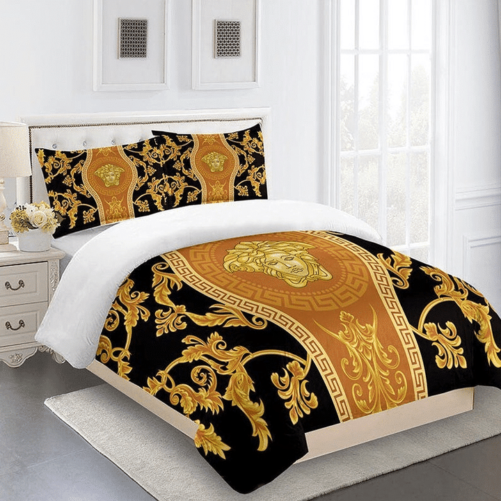 Versace Yellow Black Bedding Set Versace Yellow Black Bedding Set