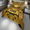 Versace Yellow-Black Luxury Brand Bedding Set