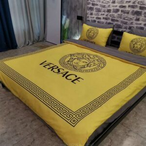 Versace Yellow Inspired Bedding Set