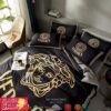 Versace Yellow Logo Black Duvet Cover Bedding Set