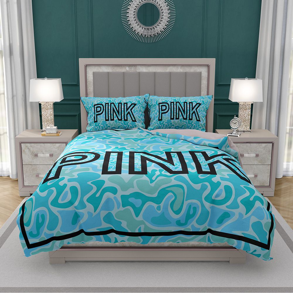 Victoria’s Secret Pink Leoperd Pattern Print bedroom décor Bedding Set Victoria’s Secret Pink Leoperd Pattern Print bedroom décor Bedding Set