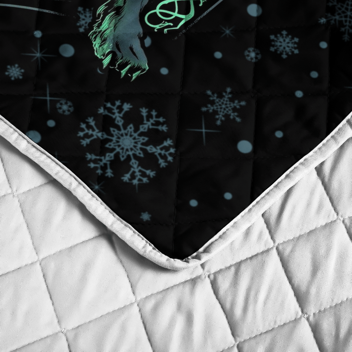 Viking Fenrir Wolf Quilt Bedding Set Viking Fenrir Wolf Quilt Bedding Set