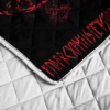 Viking Fenrir Wolf Valknut And Rune Quilt Bedding Set