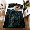 Viking Fenrir Wolf Viking Quilt Bedding Set