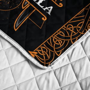 Viking Raven Till Valhalla Viking Quilt Bedding Set