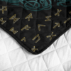 Viking Rune Vegvisir Quilt Bedding Set