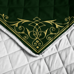 Viking Vegvisir And Rune Quilt Bedding Set