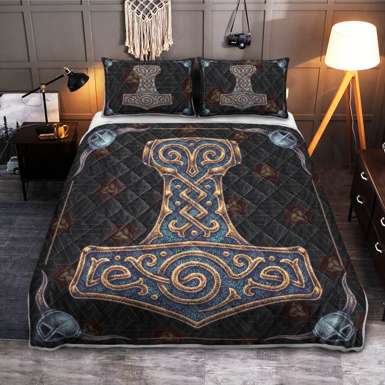 Viking-Viking-Hammer-Quilt-Bedding-Set-1