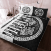 Viking Wolf Symbol Of A Viking Quilt Bedding Set