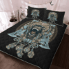 Viking Wolf With Axe Viking Quilt Bedding Set