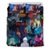 Villains Disney Duvet Cover and Pillowcase Set Bedding Set